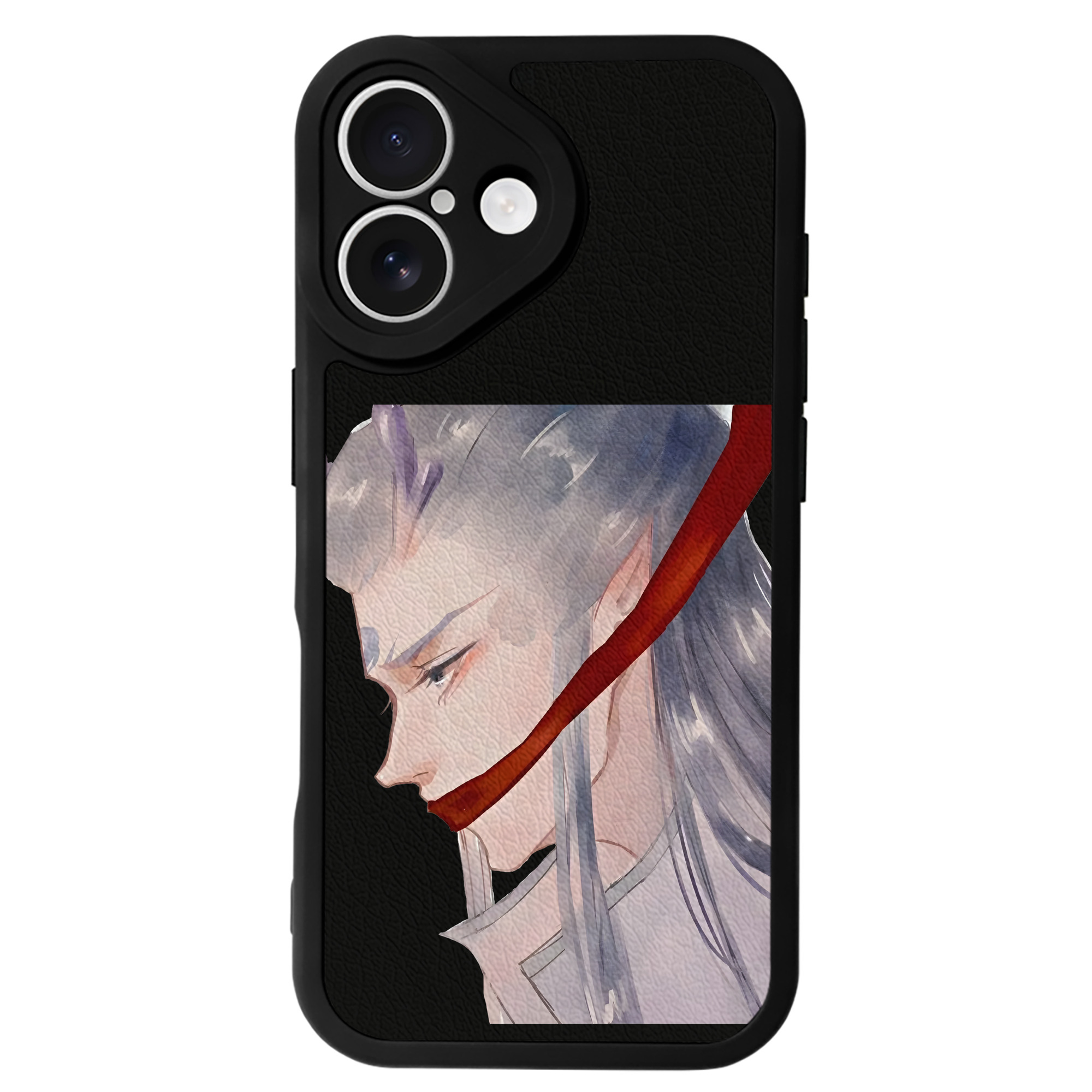 （画像用） Ne Zha 2 ナタ 魔童の大暴れ 【iPhone 16シリーズ対応】シリコンスマホケース（レザー調） 材質：シリコン